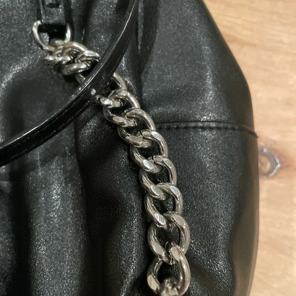 Victoria’s Secret Embellished Silver Small City Backpack Travel Grunge festival - Picture 6 of 9